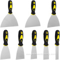 Stainless steel paint scraper filling putty knife set